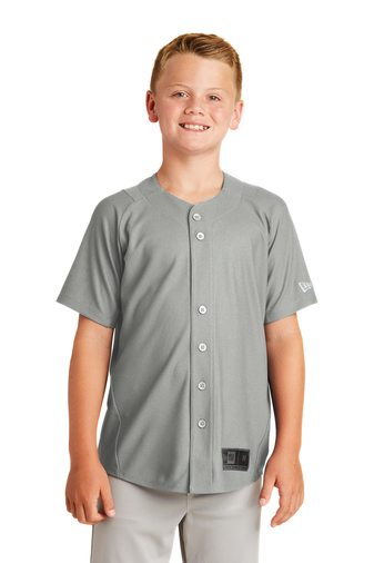 NEWERA【ニューエラ】ベースボール・ユニフォームシャツ(フルボタン) Diamond Era仕様 ＜子供用＞1点～製作を承ります。